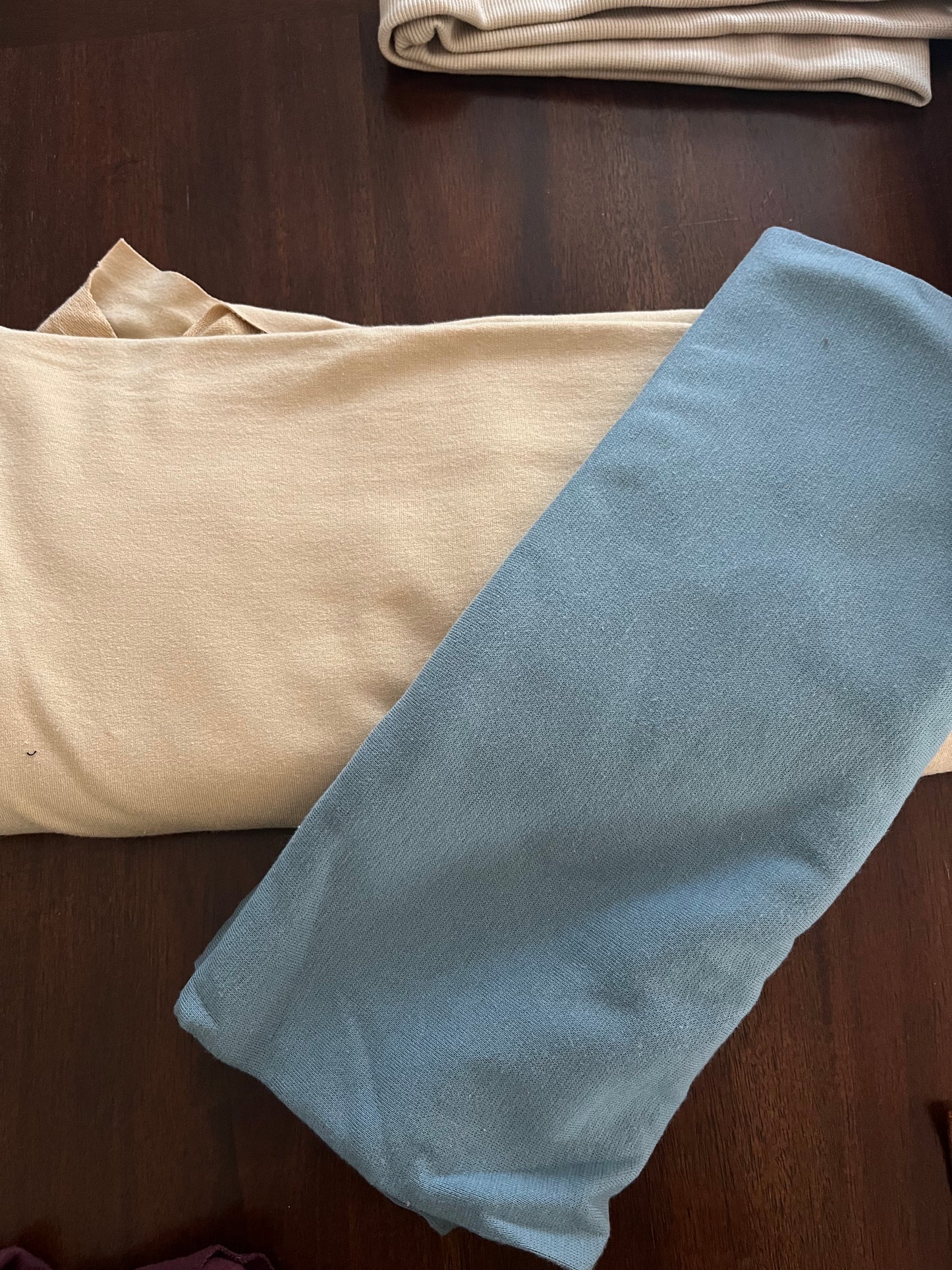 Golden Beige Bamboo Sweater Rompers * Color Contour Ribbing