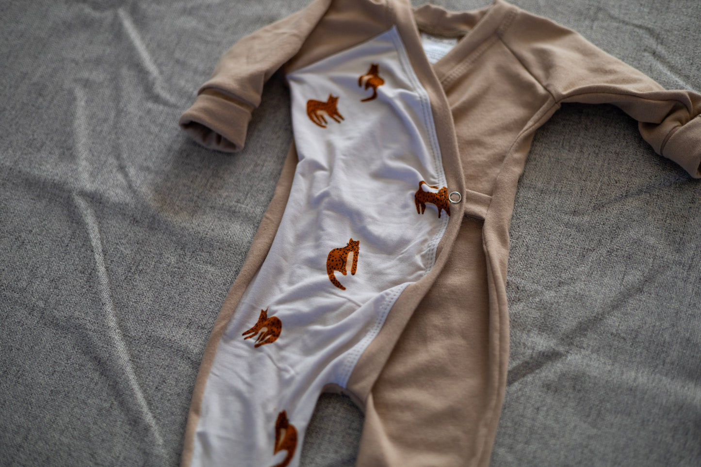 Multiple Style Options Full Length Modern Romper Cheetah