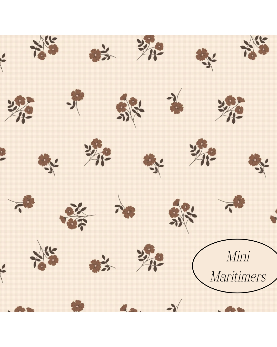 Vintage Fall Florals Print