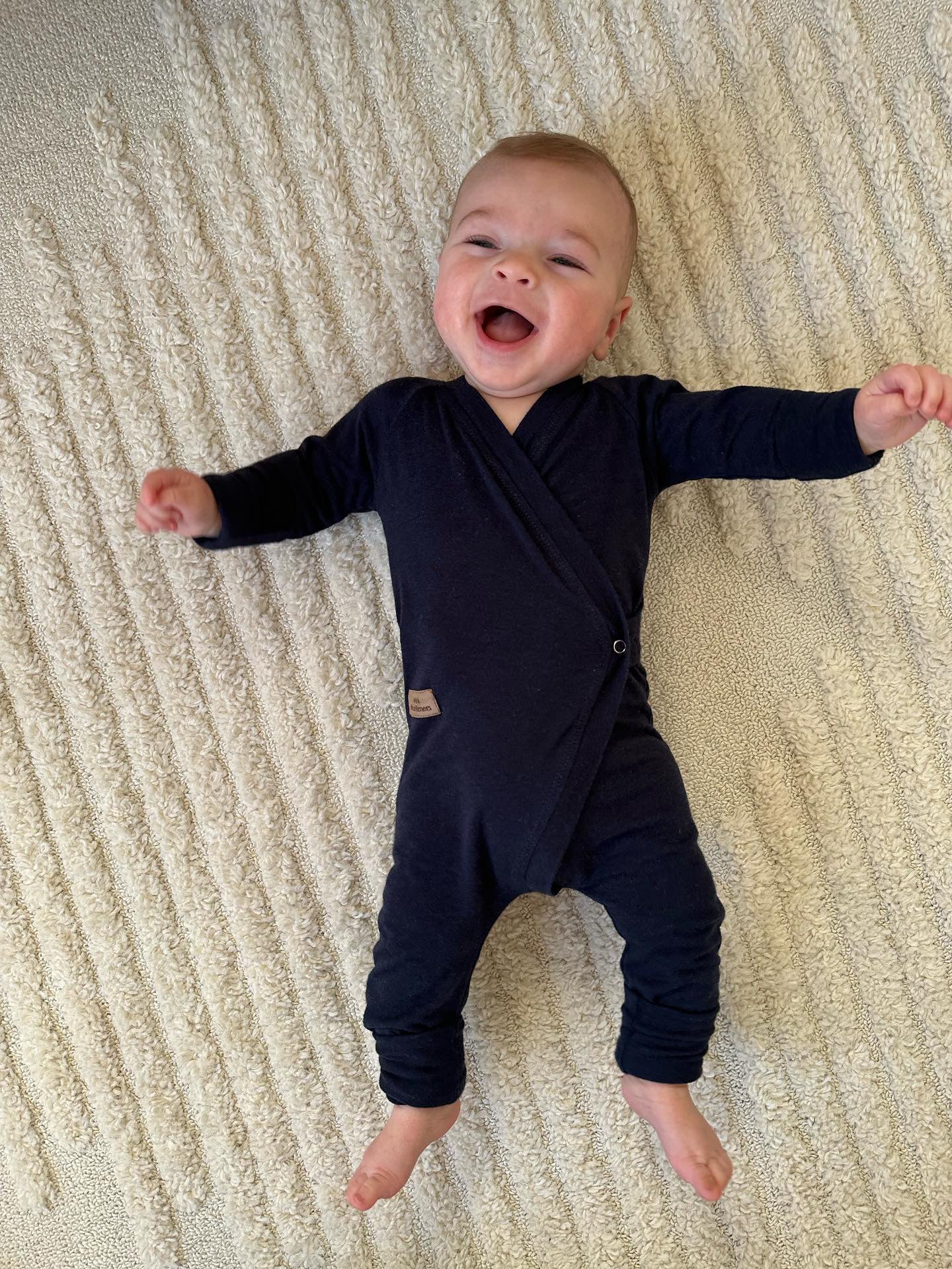 Full Length Modern Romper Navy