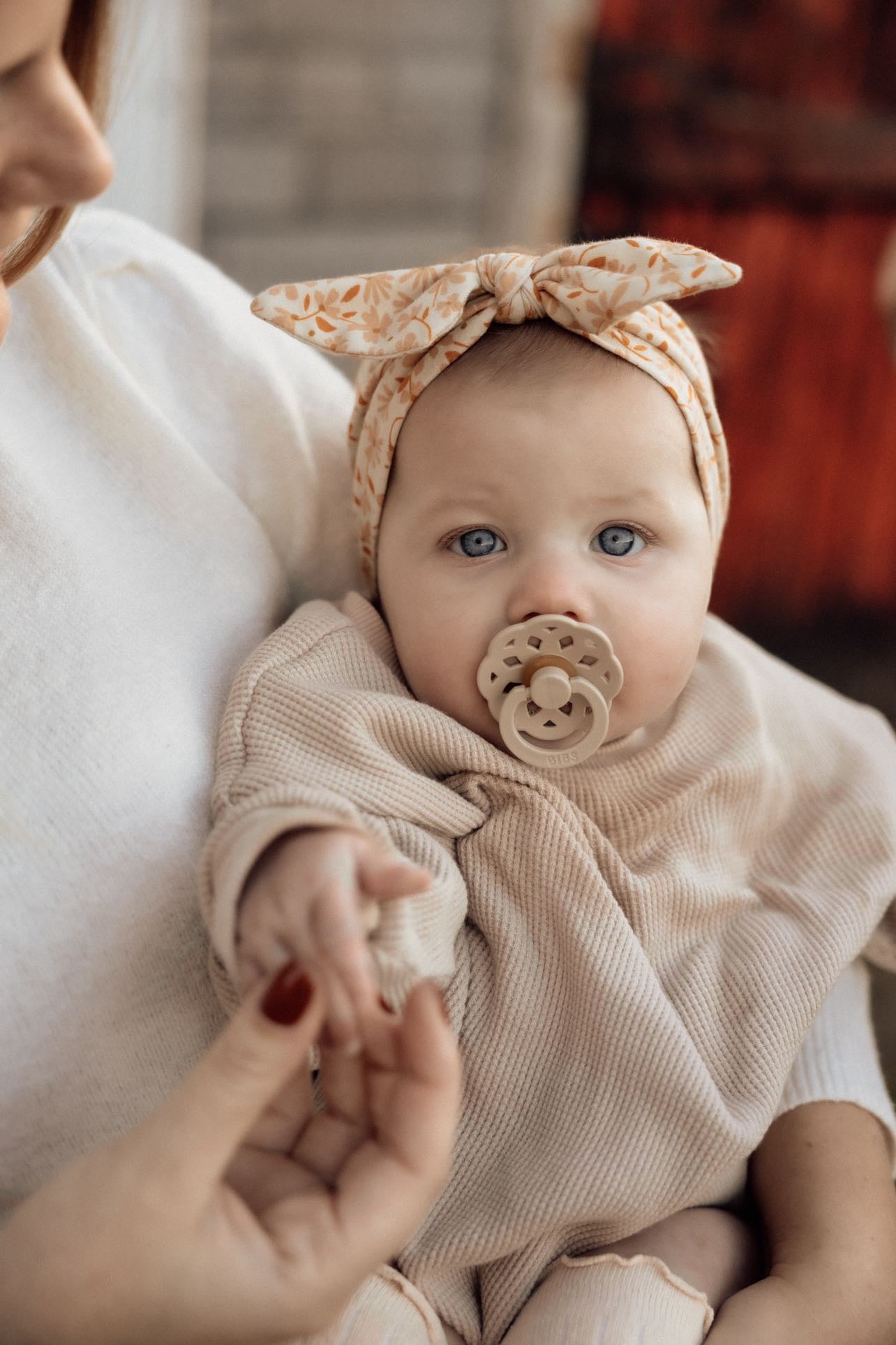 Cream Waffle Sweater Romper