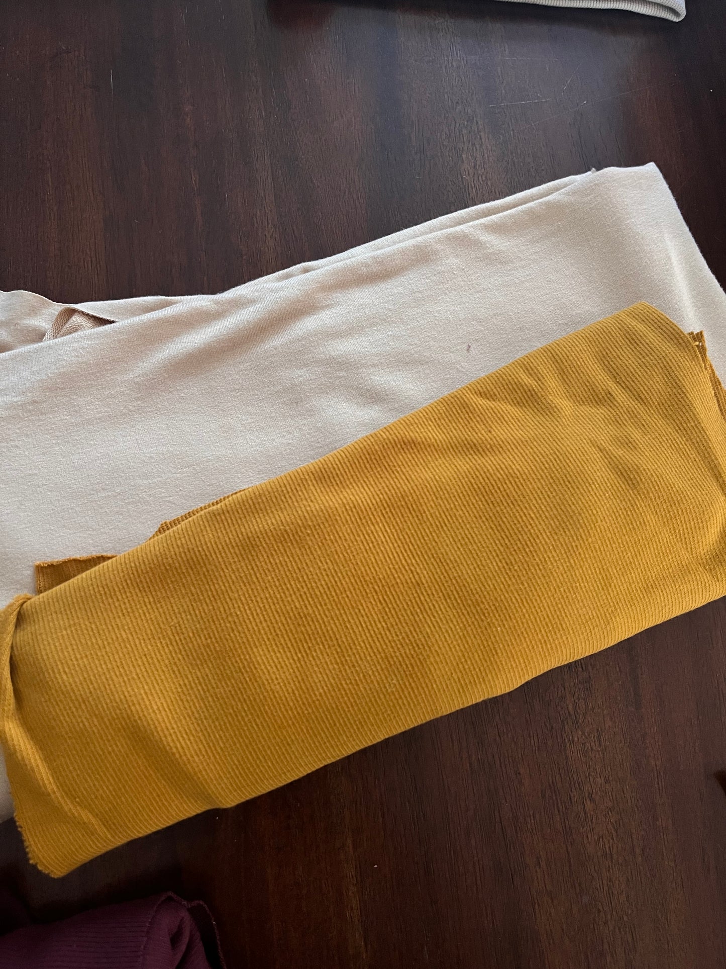 Golden Beige Bamboo Sweater Rompers * Color Contour Ribbing