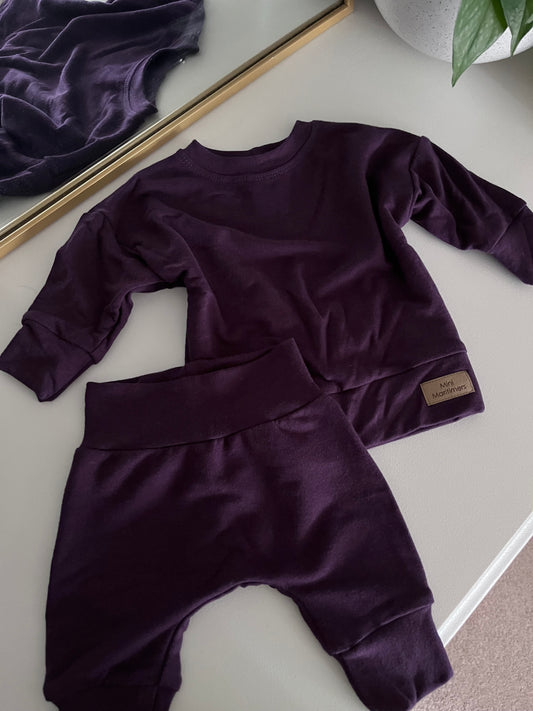 Plum Bamboo Sweater