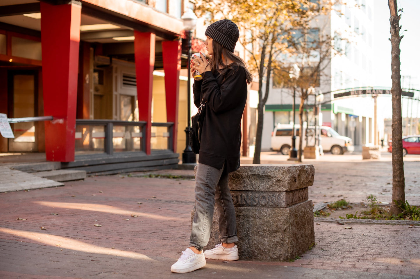 Women Dolman Sweater Clay