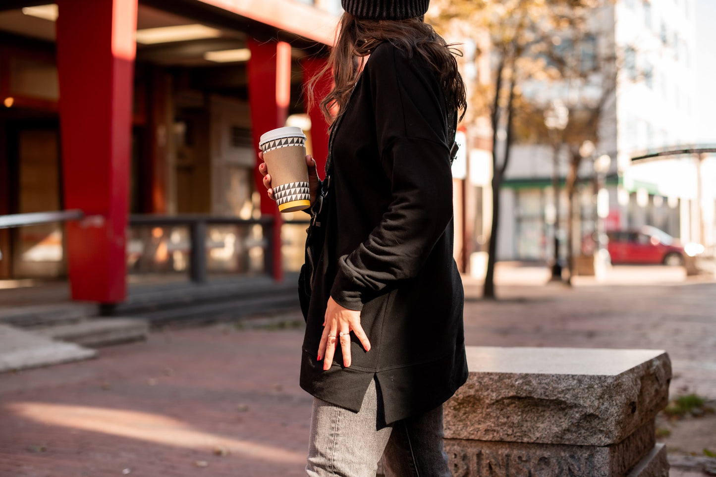 Women Dolman Sweater Clay