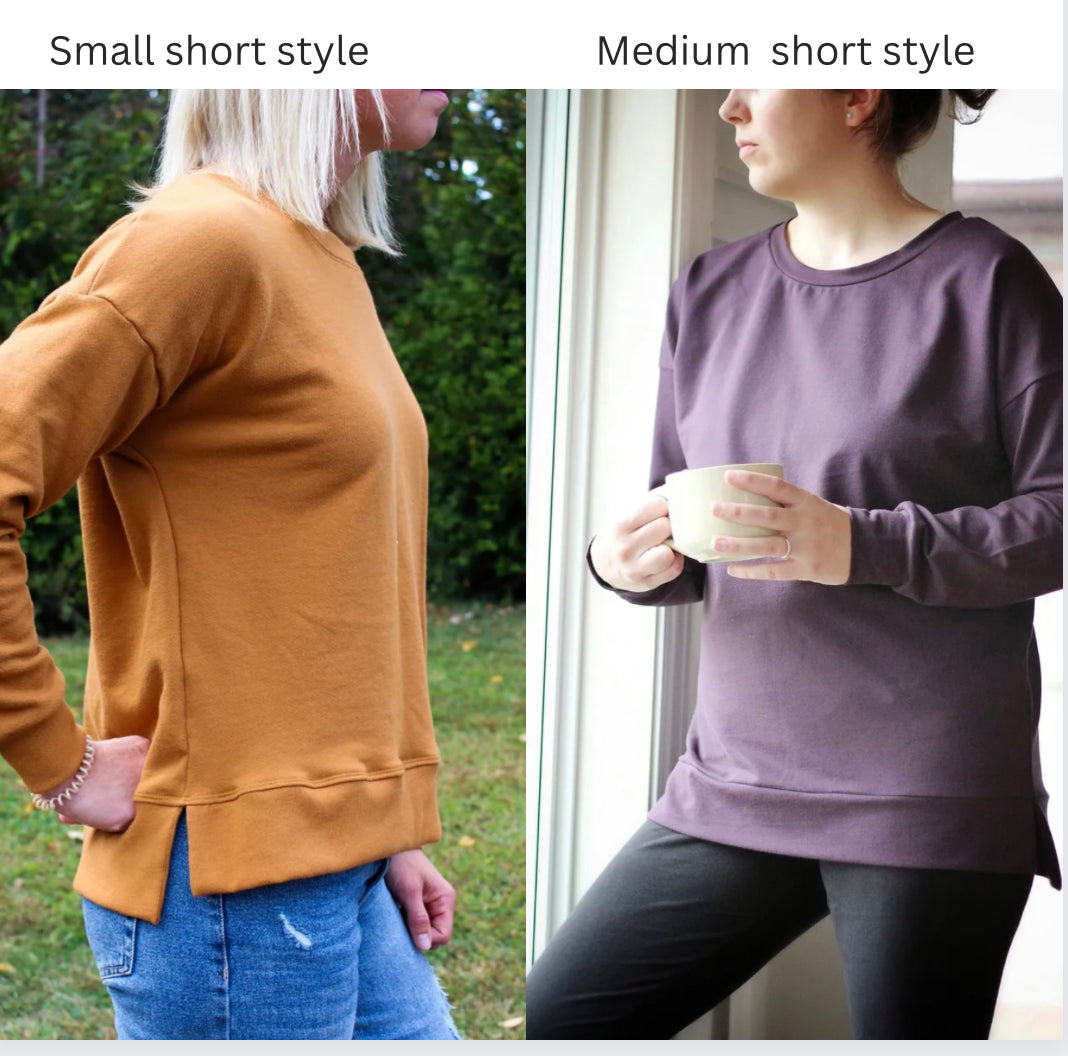 Women Dolman Sweater Clay